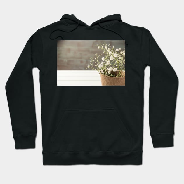 A bouquet of gypsophila flowers Hoodie by AnaMOMarques